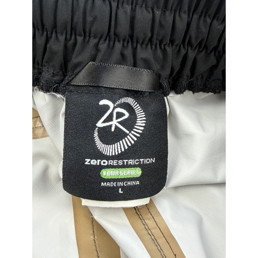 Zero Restriction Tour Series Rain Pants Mens Large Black Waterproof Outdoor - Picture 6 of 16